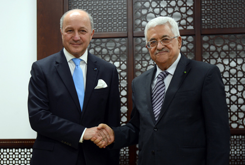 الرئيس يستقبل وزير الخارجية الفرنسي