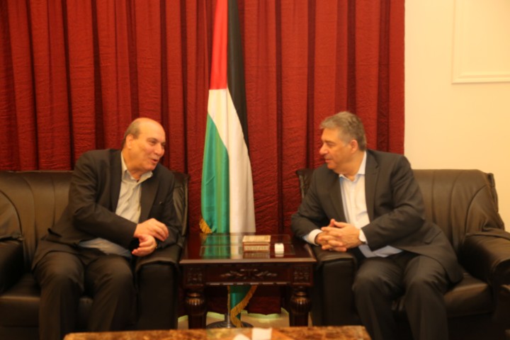 دبور يستقبل د. ماهر الطاهر