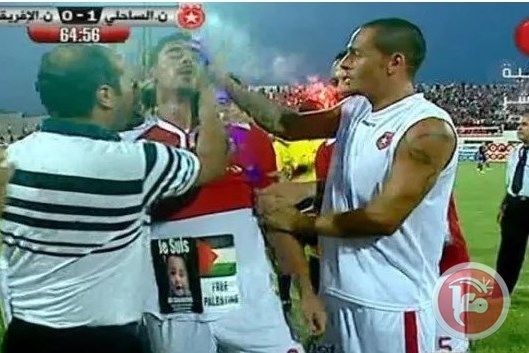 لاعب جزائري يهدي هدفه للشهيد "دوابشة"