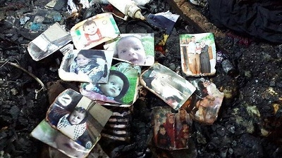 الحمد الله يقدم واجب العزاء لعائلة الشهيد سعد دوابشة