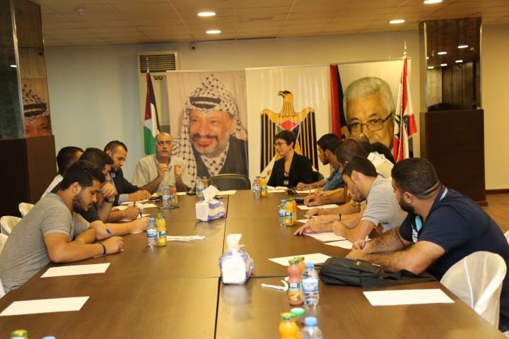 لقاء شبابي في سفارة فلسطين مع مسؤولة برنامج الشرق الأوسط في وزارة الخارجية السويسرية