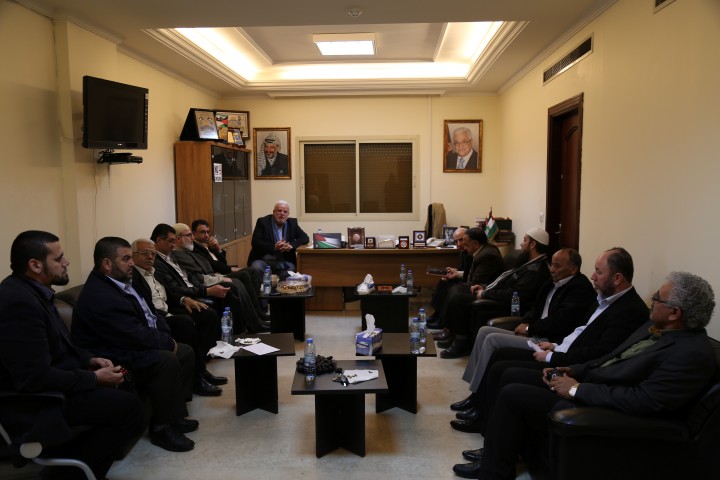 بيان صادر عن إجتماع القيادة السياسية الفلسطينية في لبنان