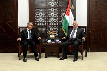 الرئيس يستقبل رئيس النيابات العامة الأردني