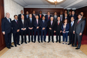 الرئيس يلتقي السفراء العرب المعتمدين لدى ألمانيا