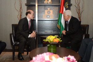 الرئيس يستقبل رئيس مجلس الأمن الدولي