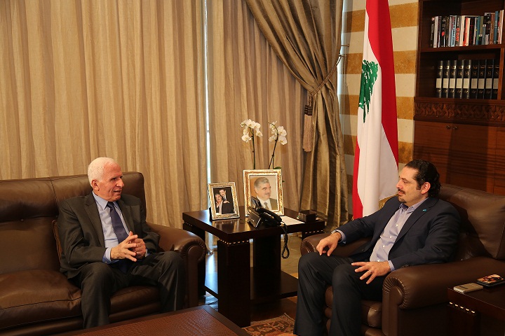 الاحمد يلتقي سعد الحريري