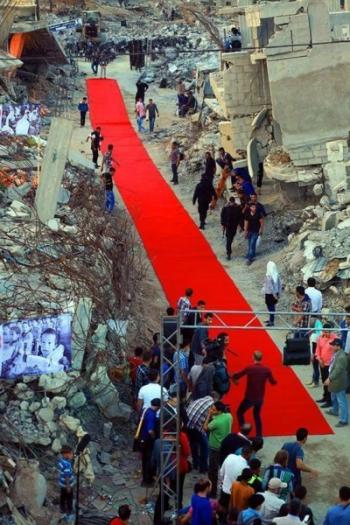 انطلاق مهرجان "السجادة الحمراء 2016" في غزة تحت شعار "بدنا نتنفس"