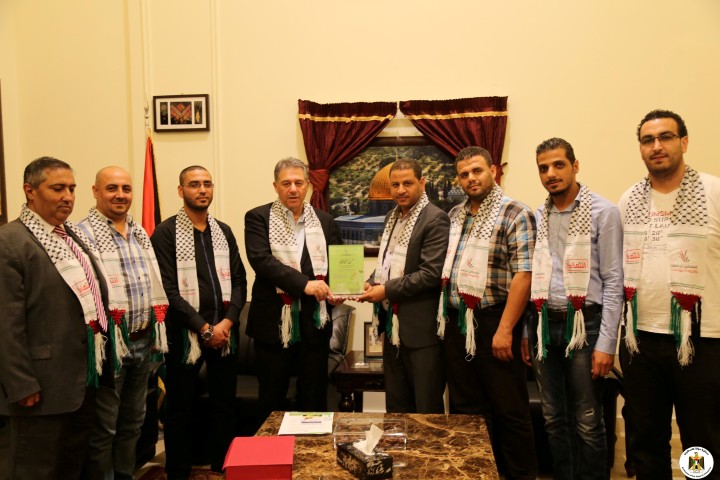 السفير دبور يستقبل حملة "انتماء"