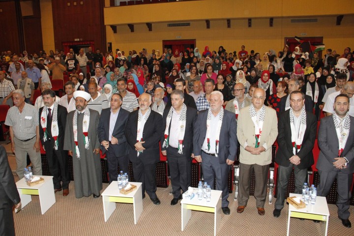 مهرجان سياسي لحركة فتح بذكرى النكبة في بيروت