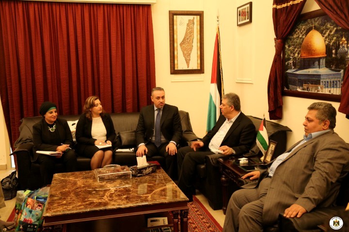 لقاء لبحث برنامج دعم المخيمات الفلسطينية في لبنان