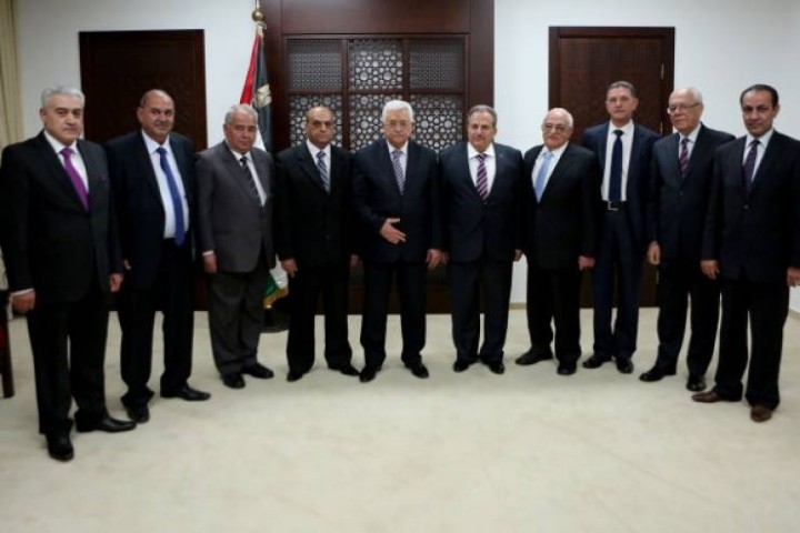 الرئيس يستقبل رئيس وأعضاء المحكمة الدستورية