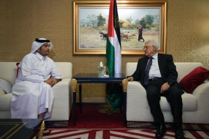 الرئيس يستقبل وزير الخارجية القطري