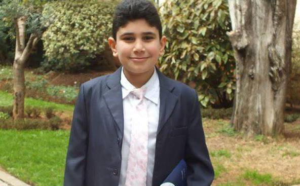 الفلسطيني إسماعيل عجاوي ثالثا على لبنان في الشهادة المتوسطة