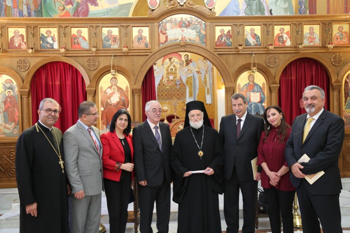 البطريرك لحام للفلسطينيين: ندعم صمودكم على ارضكم