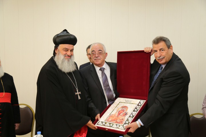 اللجنة الرئاسية العليا لشؤون الكنائس تلتقي البطريرك افرام