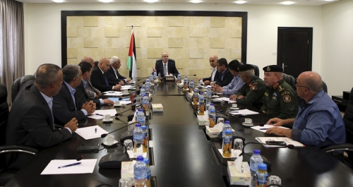 الحمد الله يترأس اجتماعا أمنيا