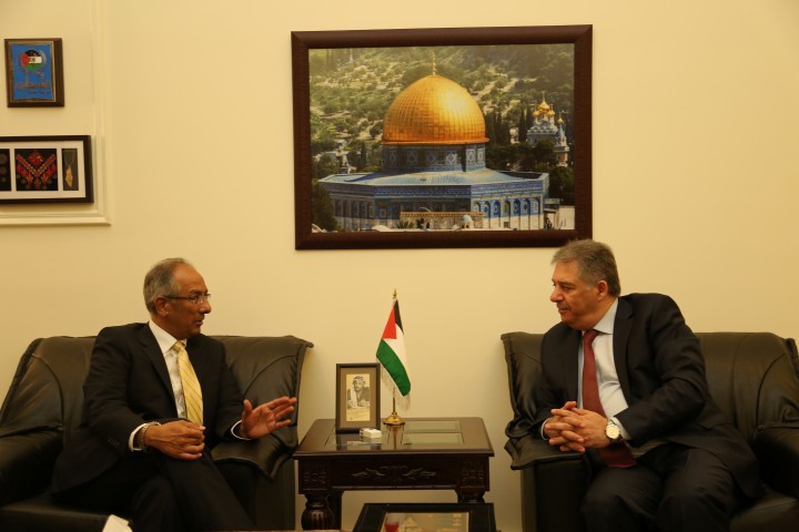 دبور يستقبل سفير جمهورية باكستان خوخير