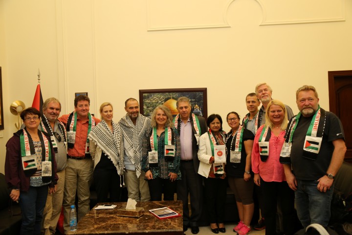 دبور يستقبل وفد الاتحاد العمالي الفيدرالي النرويجي