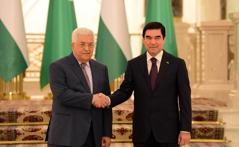 الرئيس يلتقي رئيس تركمانستان