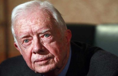 كارتر يدعو أوباما لإصدار قرار باعتراف أميركا بدولة فلسطين