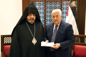 الرئيس يستقبل بطريرك الأرمن