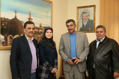 مشيعل يستقبل وفد حركة امل