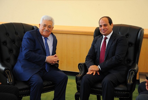 الرئيس يلتقي نظيره المصري