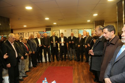 سفارة فلسطين تتقبل التعازي بالقائد الوطني جميل شحادة