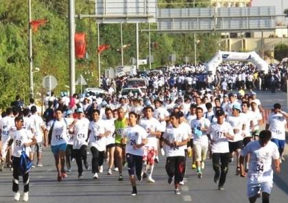 انطلاق ماراثون فلسطين الدولي الخامس في بيت لحم