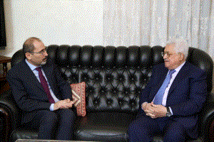 الرئيس يستقبل في عمان وزير الخارجية الأردني