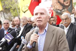 اعتصام للتضامن مع الأسرى بمشاركة قيادات فلسطينية ولبنانية