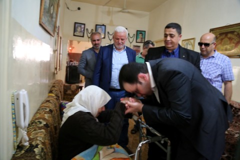 بسيسو والنتشة يزوران خيام الاعتصام في مخيمات بيروت