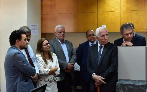 وفد فلسطيني يتفقد مشروع تعداد اللاجئين الفلسطينيين في لبنان