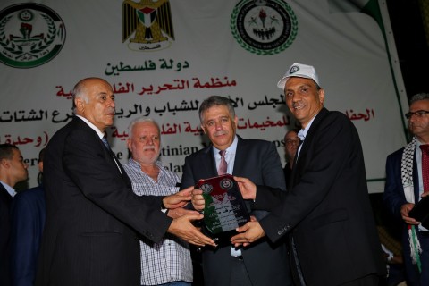 اختتام المخيمات الكشفية الفلسطينية في لبنان