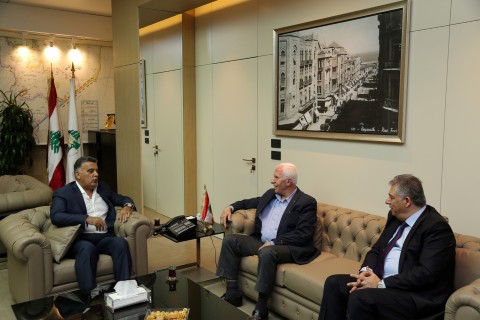 الاحمد يلتقي اللواء عباس ابراهيم