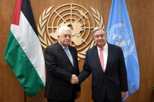 الرئيس يجتمع مع الأمين العام للأمم المتحدة