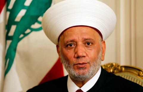 مفتي لبنان: مطلوب إعطاء الفلسطينيين حقهم في الاستقلال وتقرير المصير