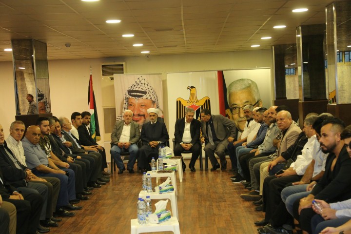 بيت عزاء للطبيبين طه وزغموت في سفارة فلسطين في بيروت