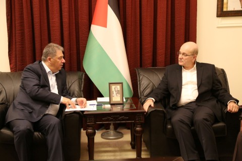 دبور يستقبل نائب الامين العام للجبهة الديمقراطية