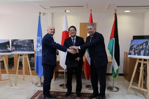 اليابان تساهم بـ 3 ملايين دولار لدعم استجابة الأونروا الإنسانية