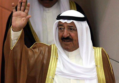 أمير الكويت: نأمل تحريك عملية السلام للتوصل لاتفاق شامل وفق المبادرة العربية