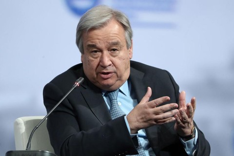 غوتيريش: وضع القدس يحدد عبر المفاوضات فقط