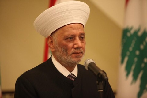 مفتي لبنان يدعو خطباء المساجد لتخصيص خطبة الجمعة عن القدس