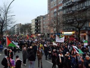 مسيرة ضخمة وسط برلين دعما للقدس وتنديدا بالقرار الأميركي