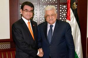 الرئيس يستقبل وزير الخارجية الياباني