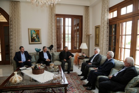 الاحمد يلتقي اللواء عباس ابراهيم