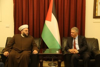 دبور يستقبل رئيس حركة الامة جبري