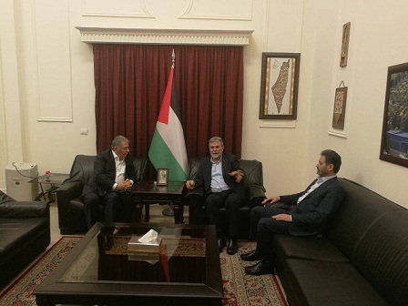 دبور يلتقي نائب الامين العام لحركة الجهاد الاسلامي