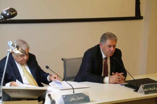 محاضرة بعنوان "القدس الى اين" في الجامعة الامريكية في بيروت