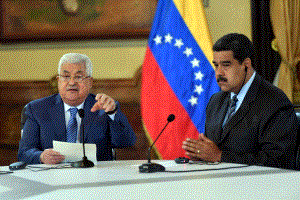 الرئيس بمؤتمر صحفي مع نظيره الفنزويلي: نأمل عدم قيام بعض الدول من هذه القارة بنقل سفاراتها إلى القدس